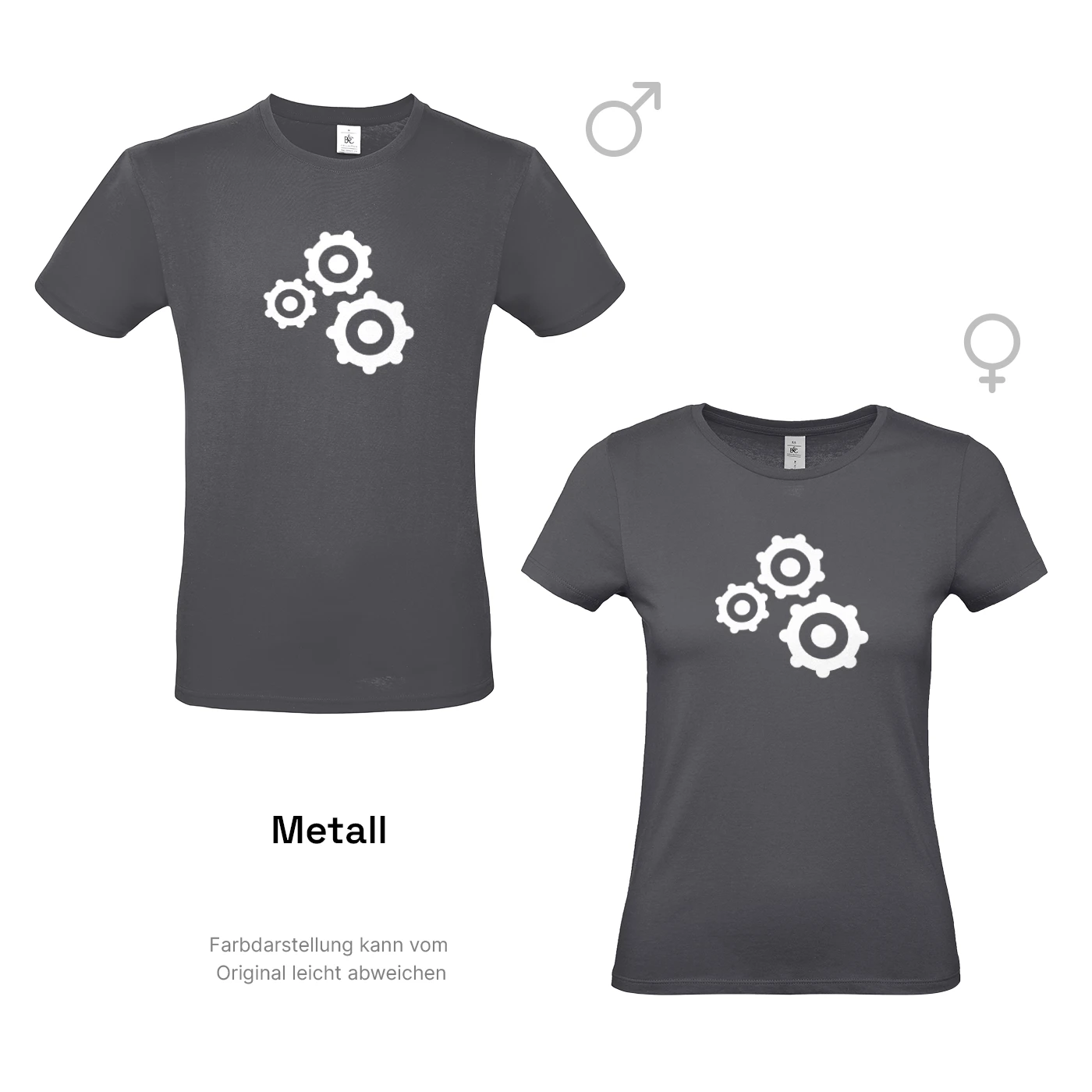 T-Shirt PTS Fachbereich weiß - Fachbereich Metall