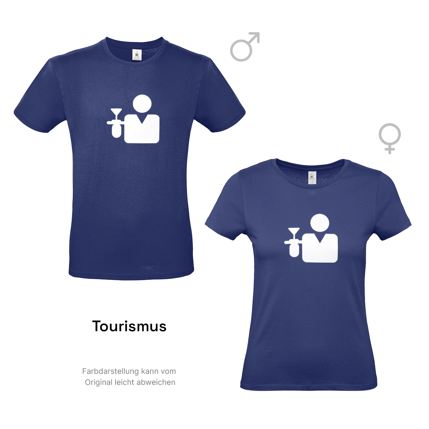T-Shirt PTS Fachbereich weiß - Fachbereich Tourismus