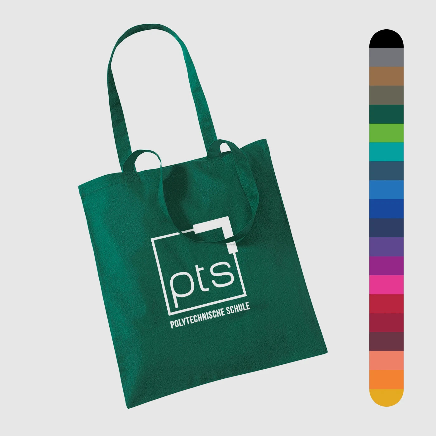 Tasche PTS-Logo weiß